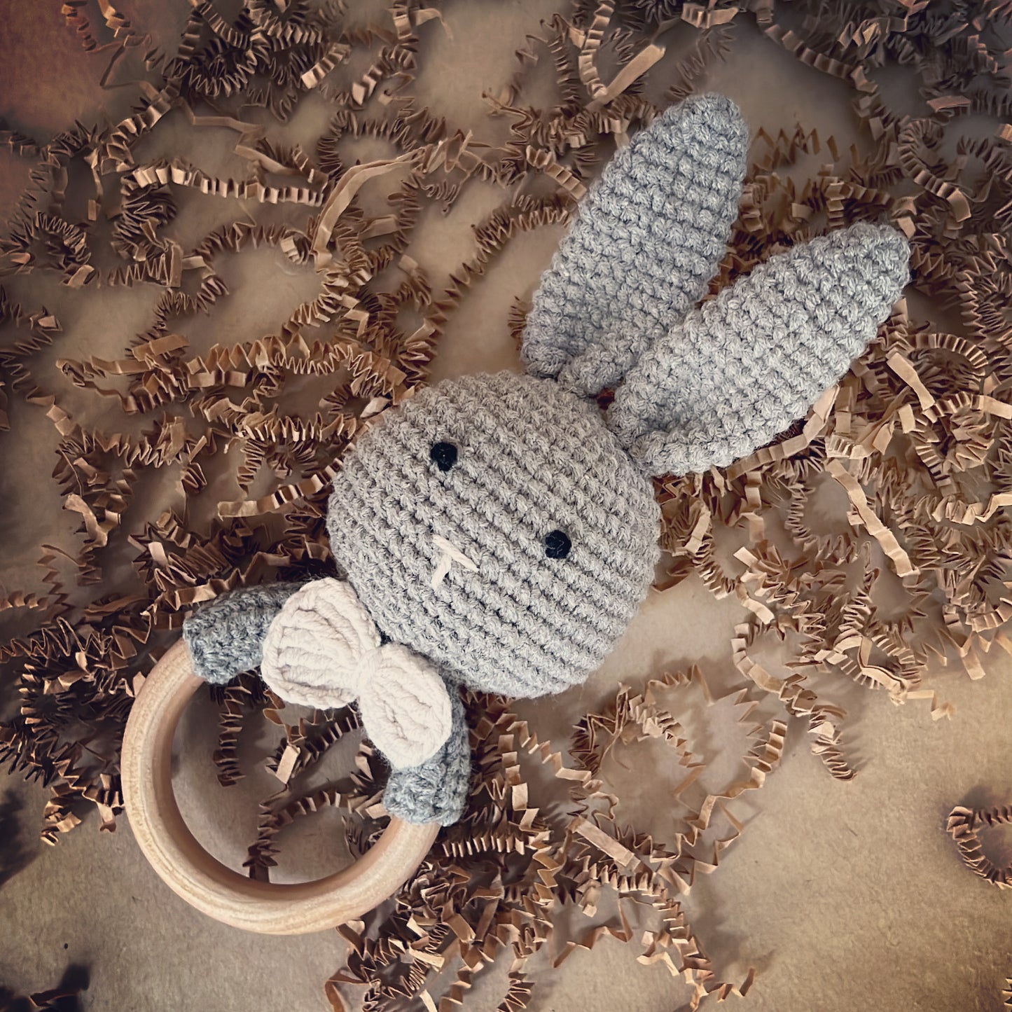 Animals Crochet Baby Rattle