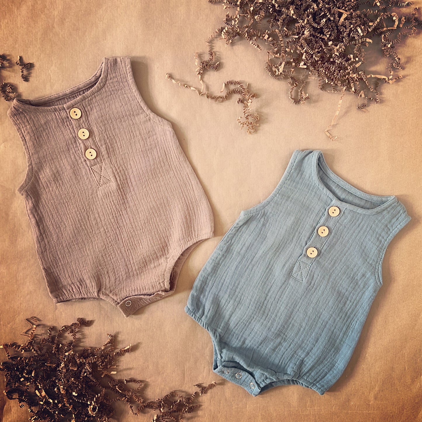 Sleeveless Baby Boy Summer Outfit