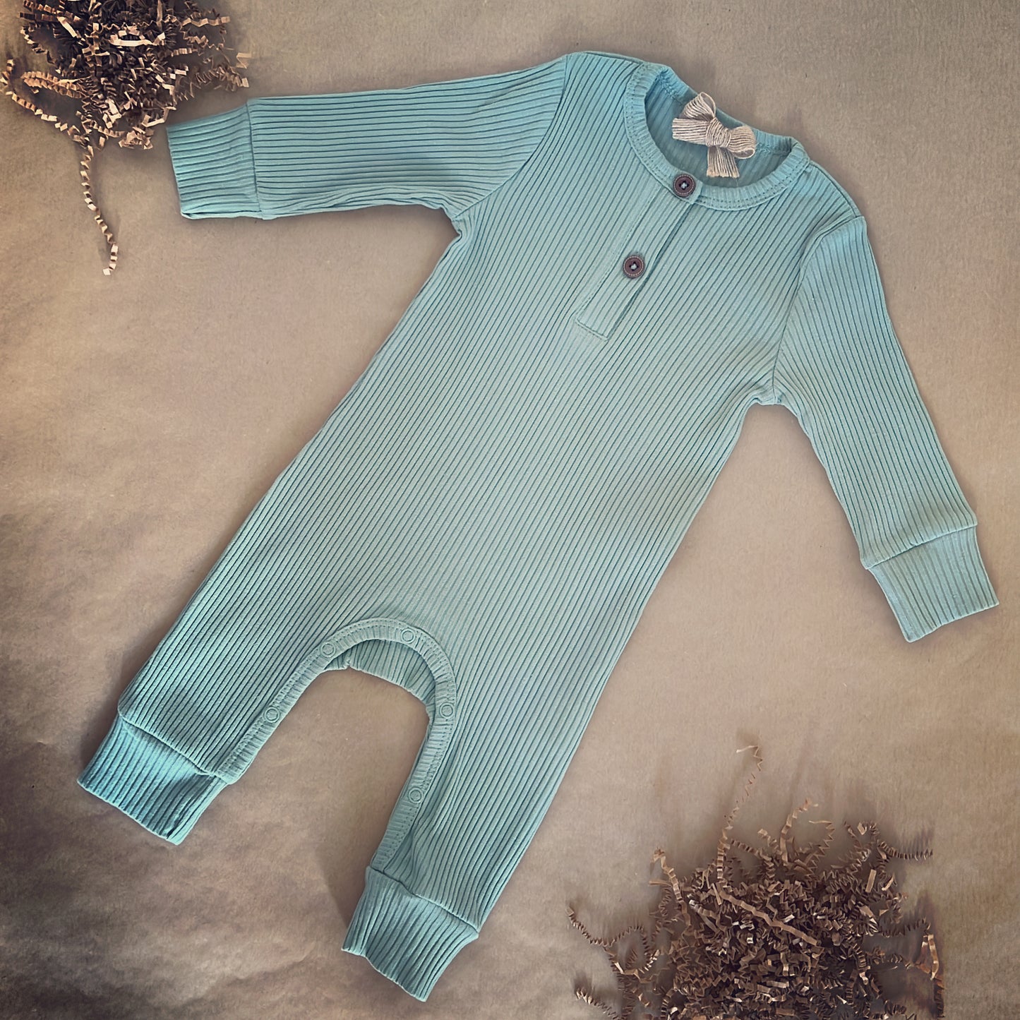 Long Sleeve Organic Cotton Baby Romper