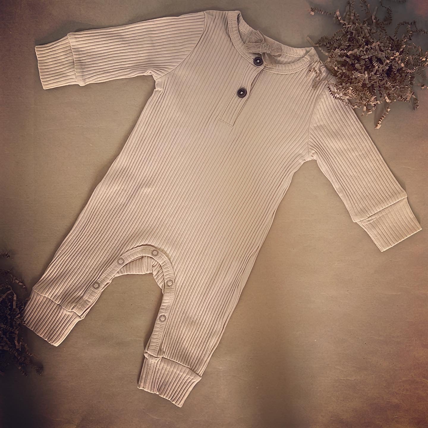 Long Sleeve Organic Cotton Baby Romper