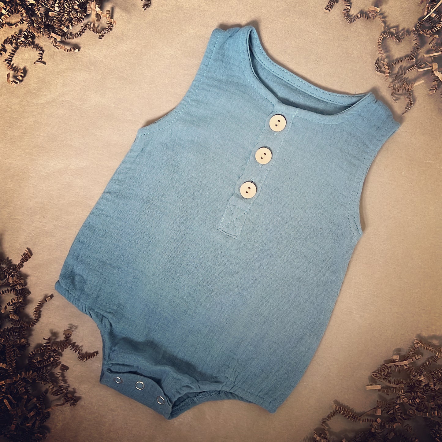 Sleeveless Baby Boy Summer Outfit